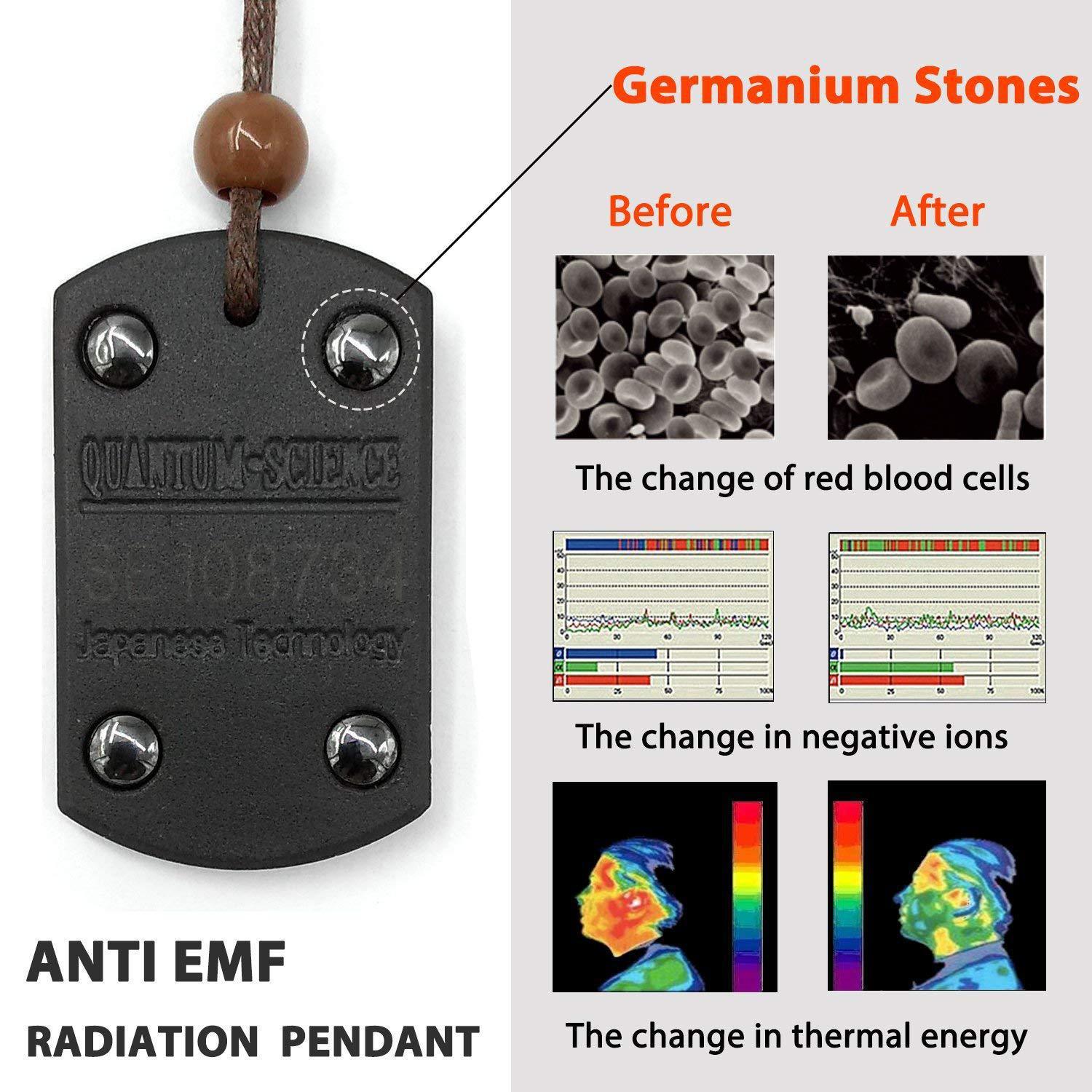 Radiation protection pendant