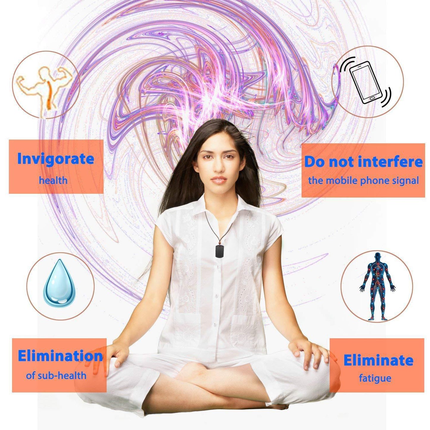 EMF Protection Necklace for Phone