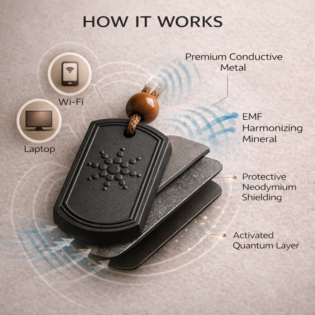 Emf Chain Stay Safe with EMF Protection Necklace for Phone – Q Shield