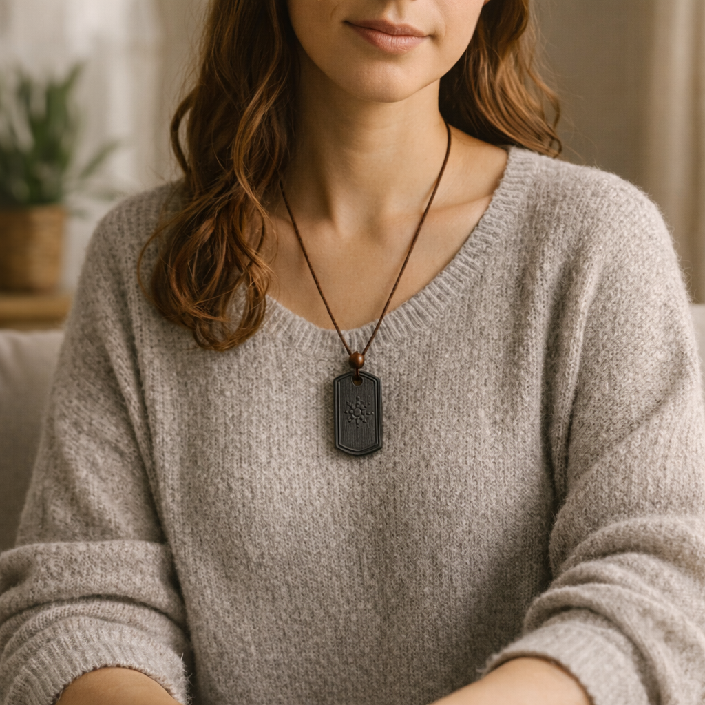 Emf Chain Stay Safe with EMF Protection Necklace for Phone – Q Shield